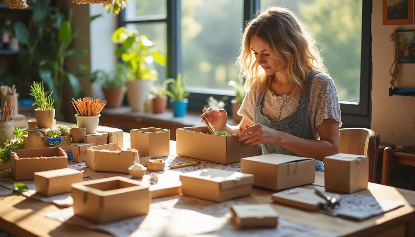 Illustration: Conseils pratiques pour choisir, personnaliser et recycler vos contenants en carton