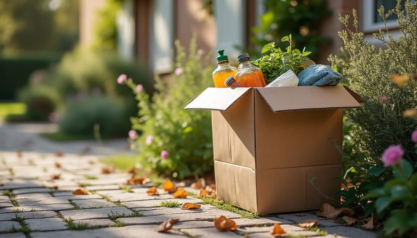 Conteneur en carton : solution écologique et modulable pour déchets