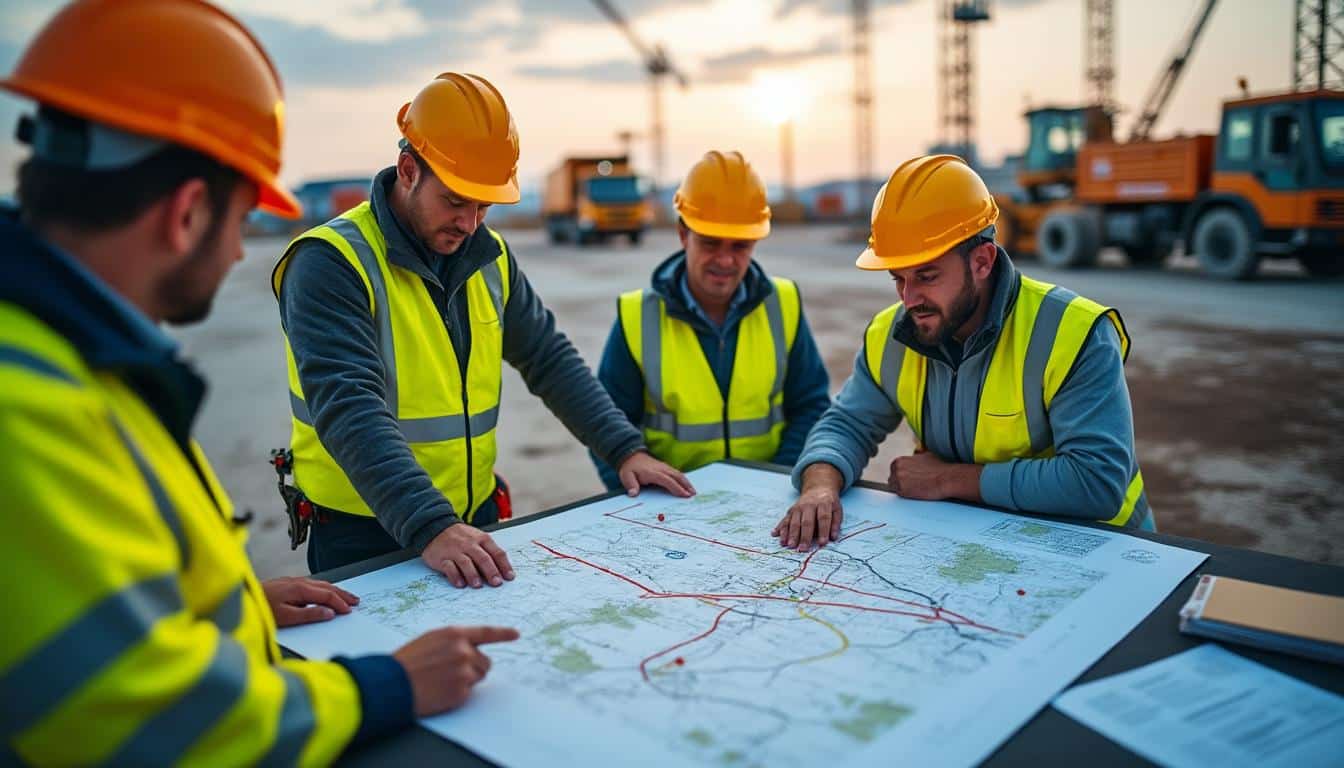 Illustration: Comprendre la notion de zone de trajet dans le secteur du BTP