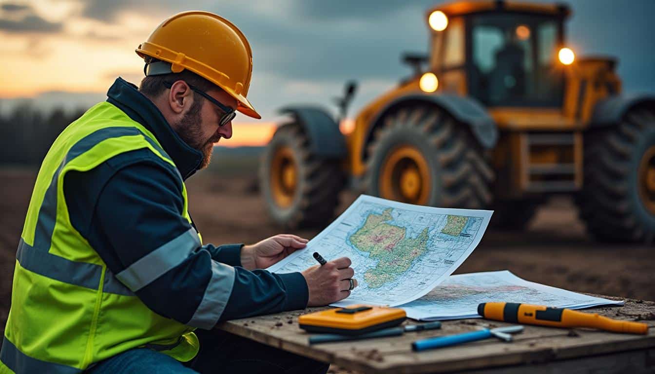 Calcul de la zone de trajet dans le BTP : méthode et outils clés