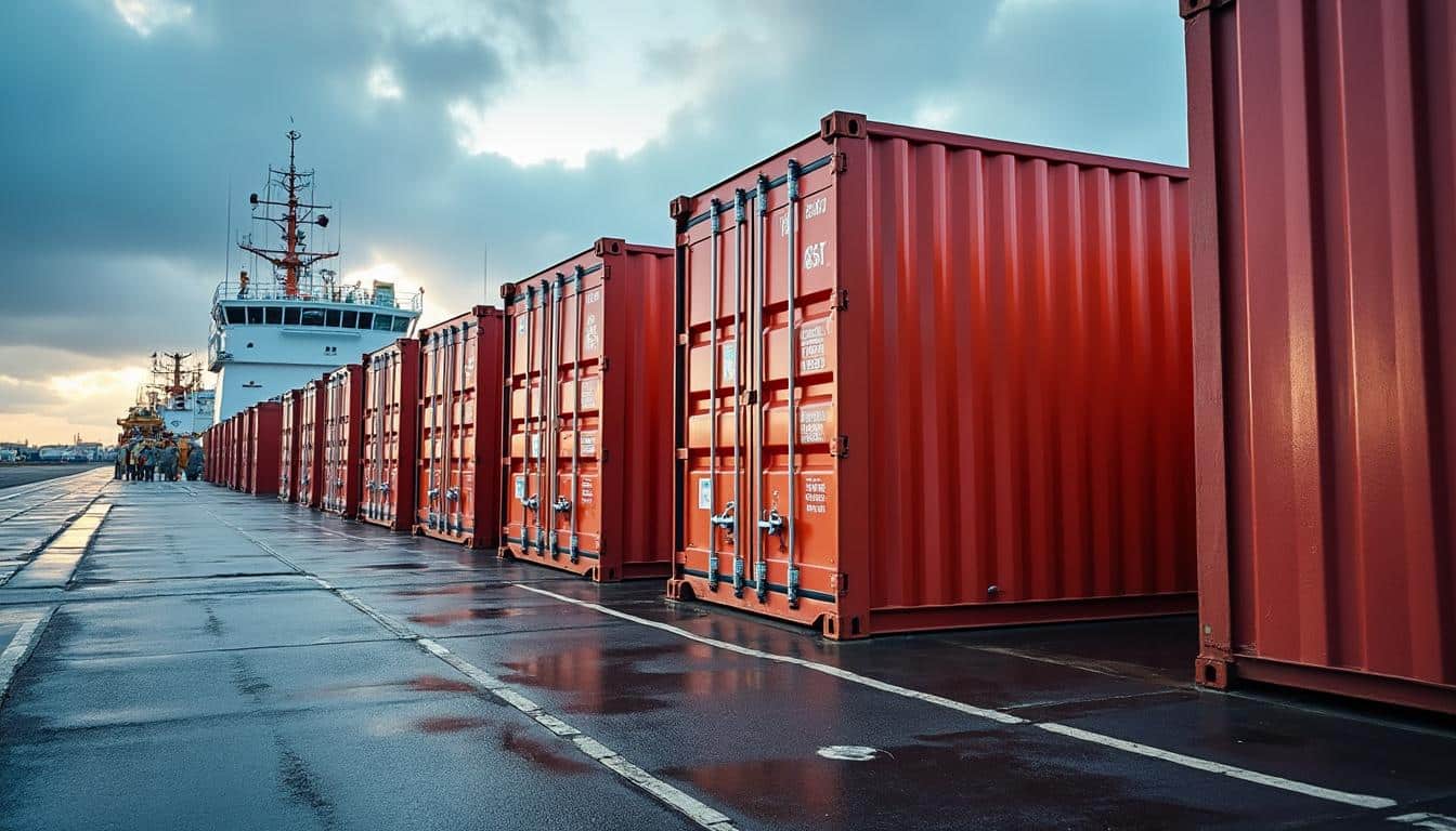Illustration: Découvrir un conteneur maritime de 20 pieds et ses différentes variantes
