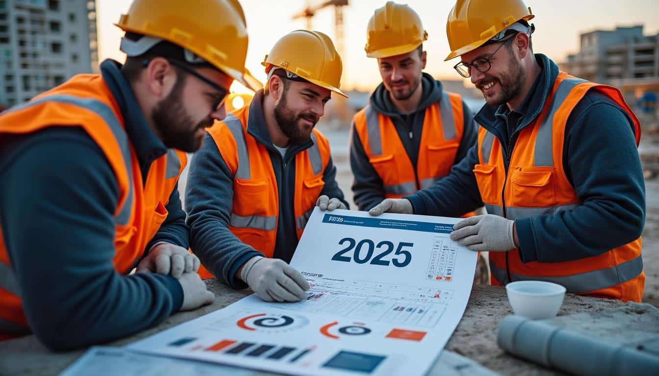Illustration: Comprendre la grille de salaire dans le BTP à partir de 2025