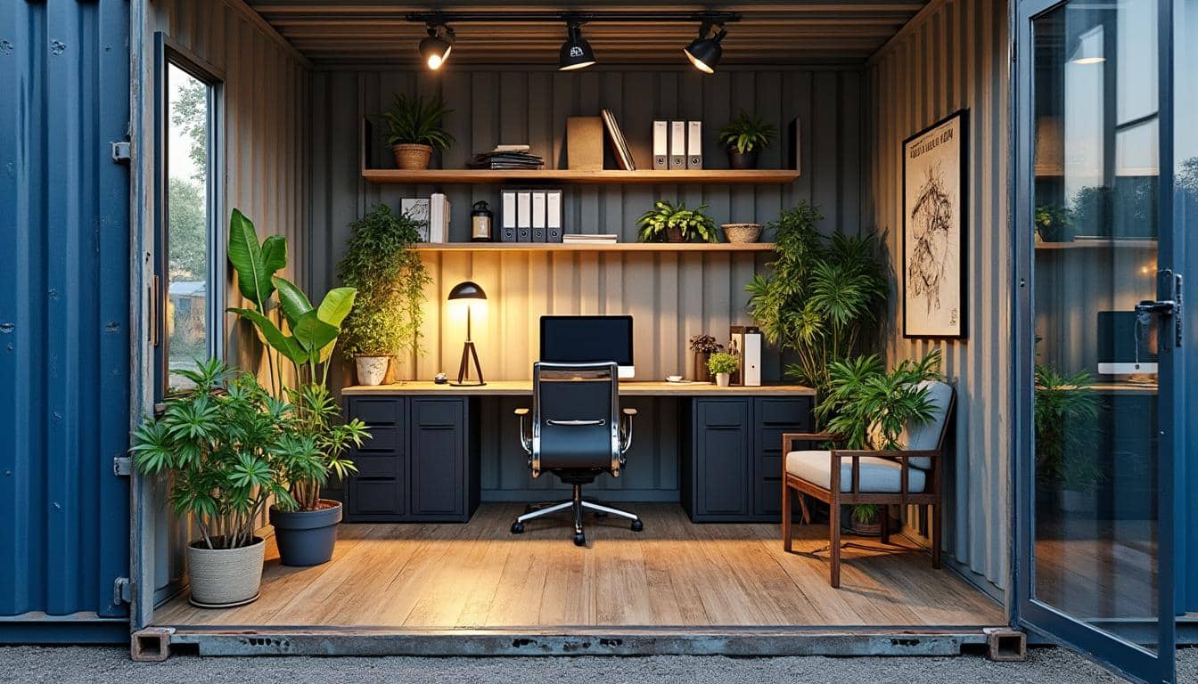 Illustration: Comprendre ce qu’est un bureau aménagé dans un conteneur