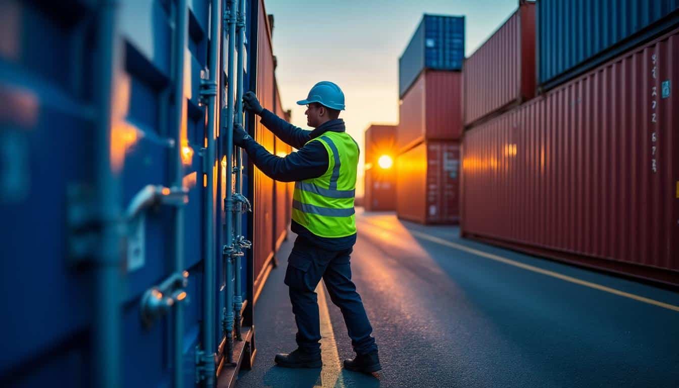 Illustration: Comprendre le rôle et le fonctionnement du plomb dans la sécurisation des containers