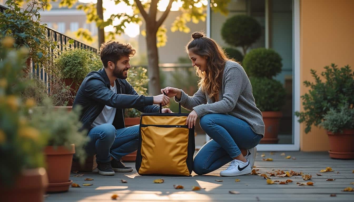 Taille de poubelle idéale pour 2 personnes : guide complet