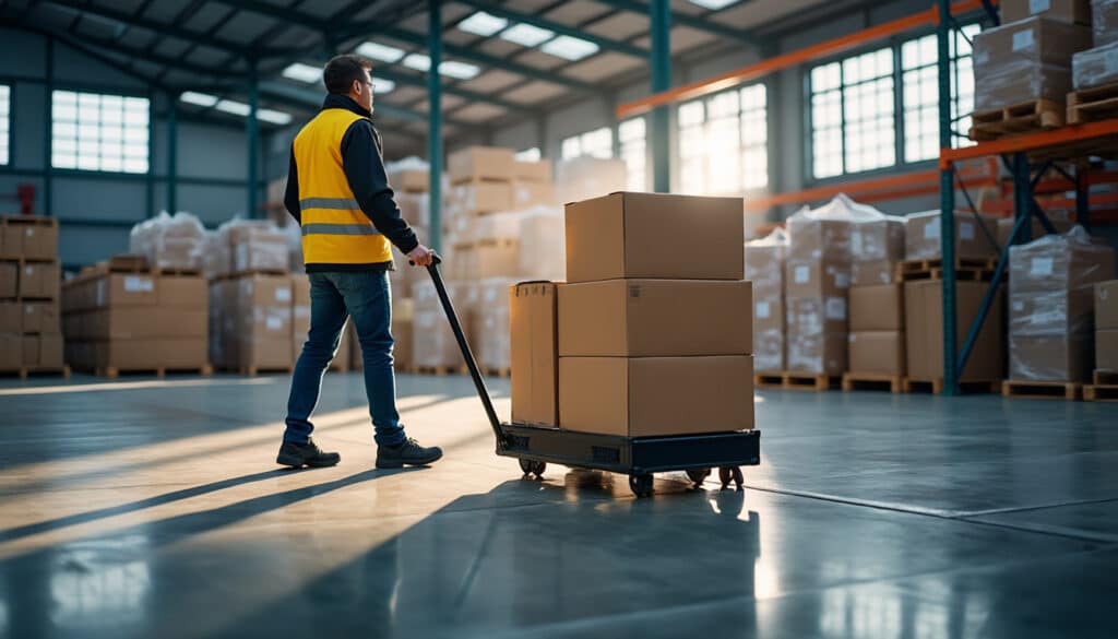 Chariot de logistique : choisir l’équipement idéal pour optimiser vos flux
