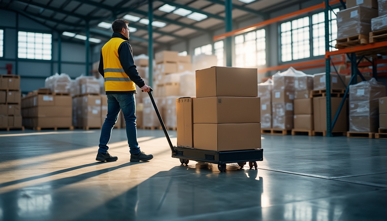 Chariot de logistique : choisir l’équipement idéal pour optimiser vos flux