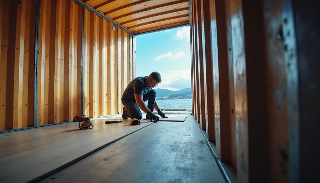 Isolation du conteneur sur mesure : confort et performance thermique