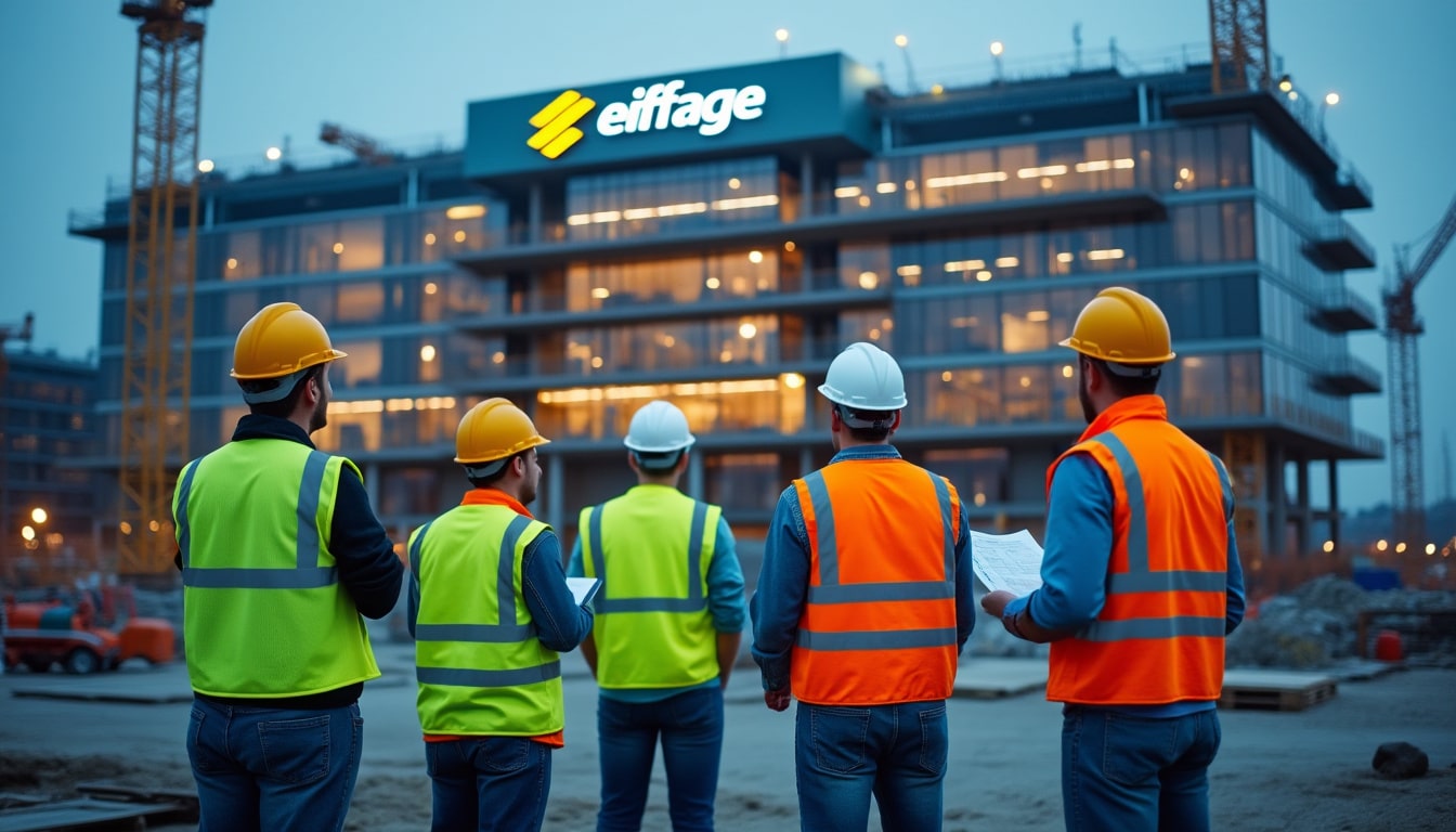 Illustration: Qui est le groupe Eiffage, acteur majeur du secteur BTP et construction ?