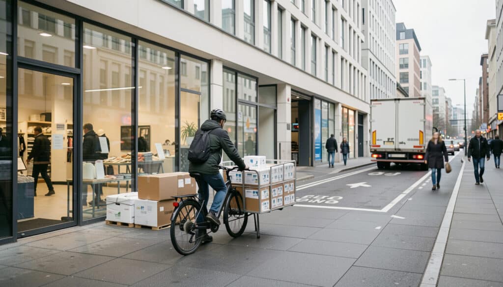 Logistique urbaine et dernier kilomètre en ville