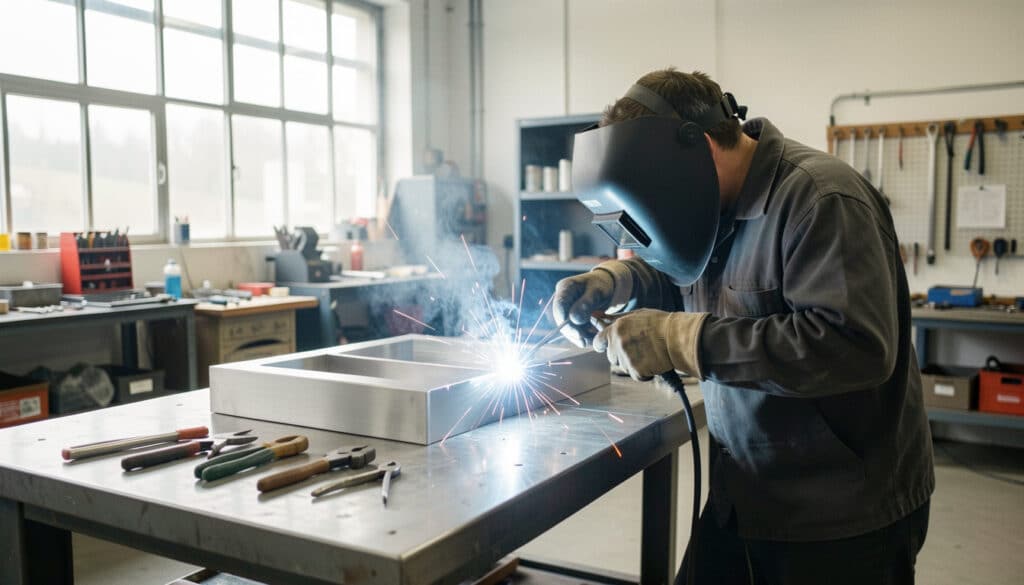 Souder l’acier et l’inox sans fragiliser l’assemblage