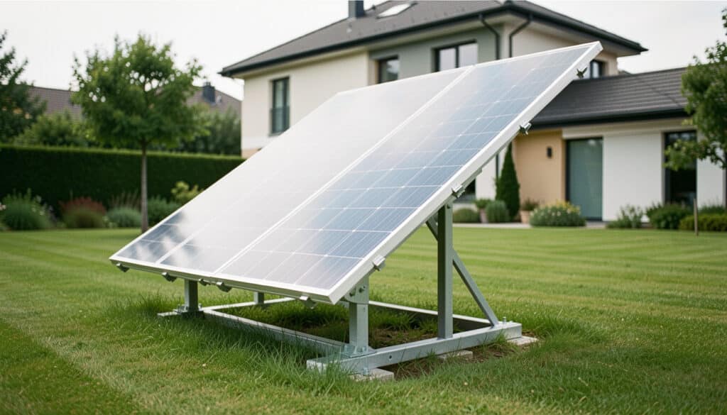 Support de panneau solaire au sol : bien le choisir