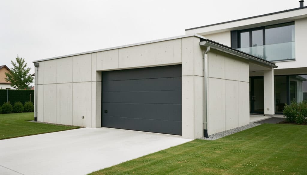 Garage en béton préfabriqué : prix, options et choix