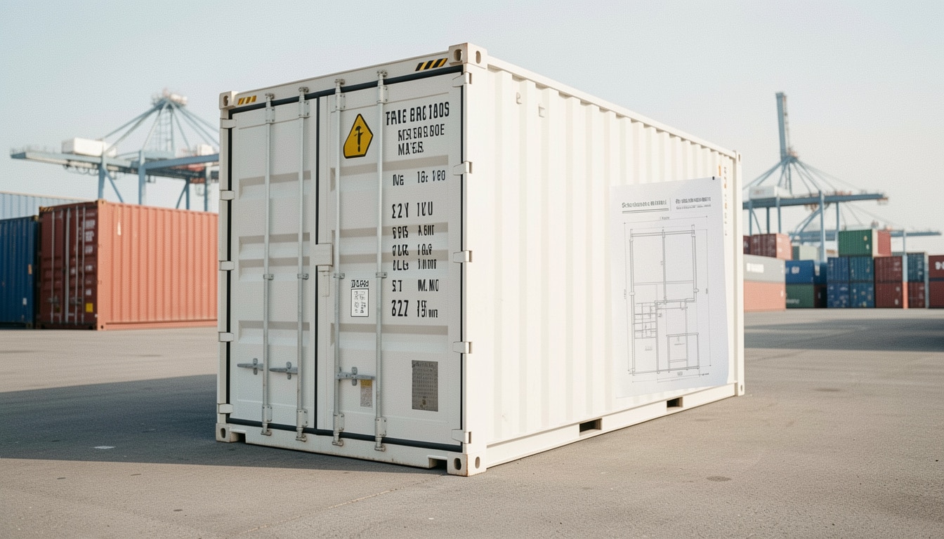 Dimensions d’un conteneur maritime : tailles et mesures